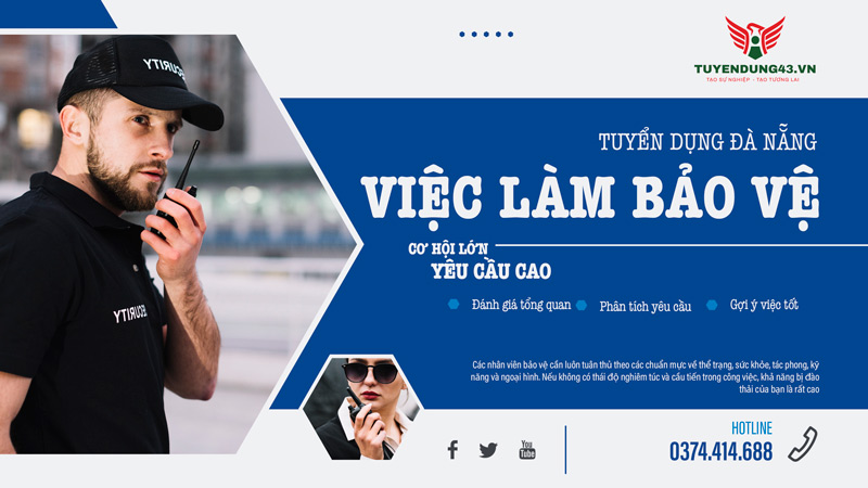 tìm việc làm bảo vệ tại Đà Nẵng