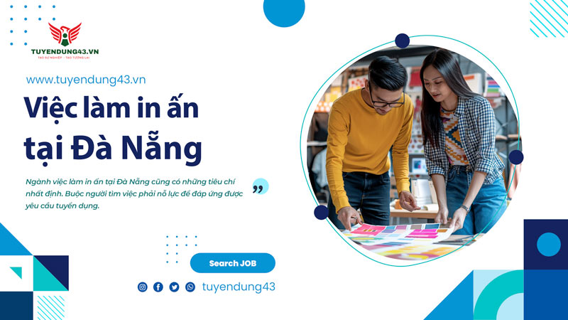 tuyển dụng in ấn Đà Nẵng