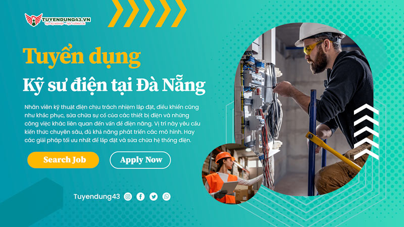 tuyển dụng kỹ sư điện Đà Nẵng