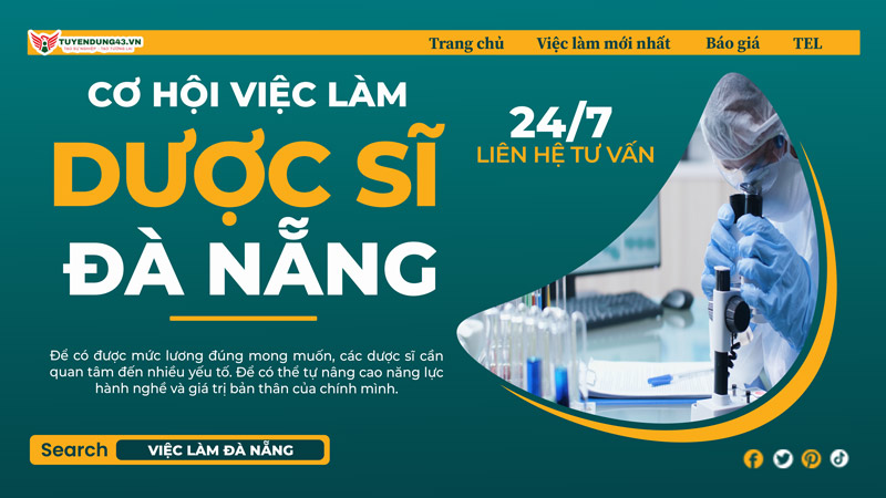 việc làm dược Đà Nẵng