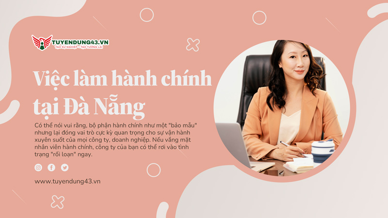 việc làm hành chính tại Đà Nẵng