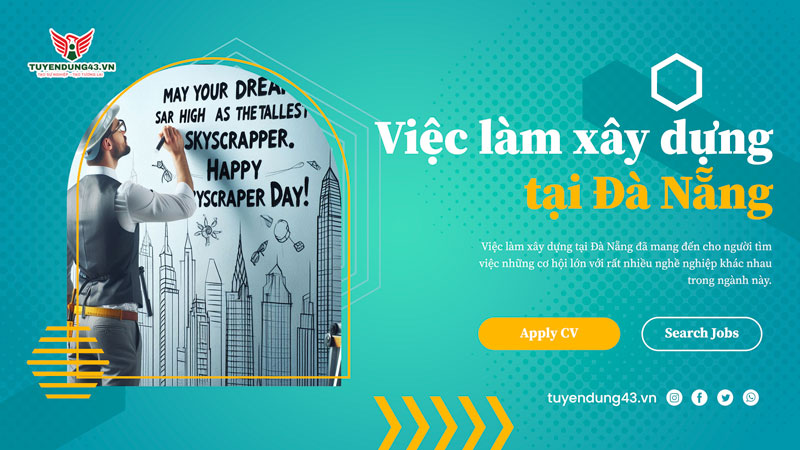 việc làm xây dựng Đà Nẵng